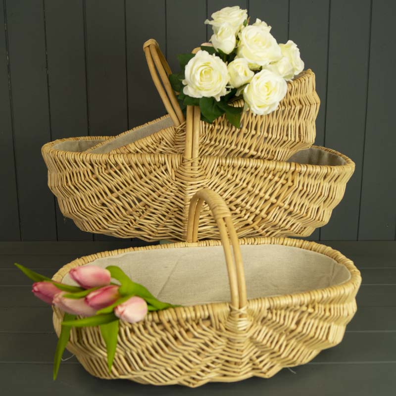 Set of Three Floristry Baskets
