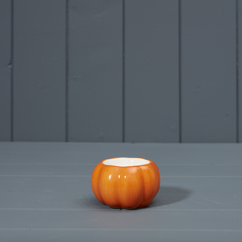 8cm Ceramic Pumpkin