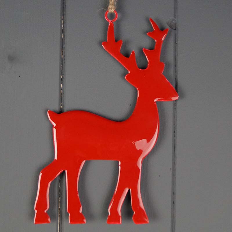 15.5cm Hanging Reindeer