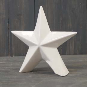 White Porcelain Star