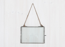 Small Landscape Glass Hanging Frame detail page