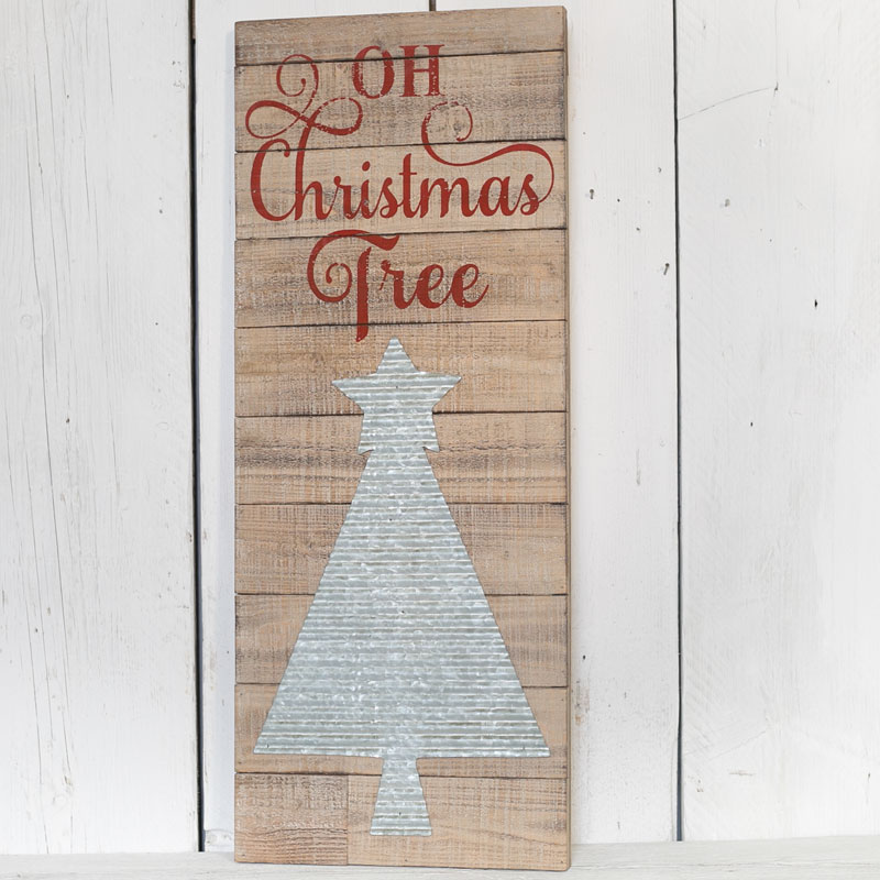 OH CHRISTMAS TREE Sign detail page