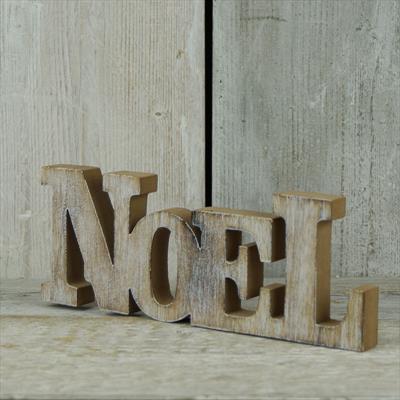 Natural Wood NOEL Word Set detail page