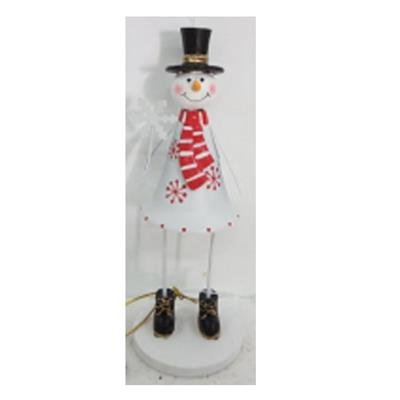 Tall Snowman Figurine detail page