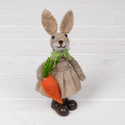 Standing Wool Rabbit 17 cm detail page