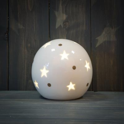 Ceramic Star Globe LED 12 cm Diameter detail page