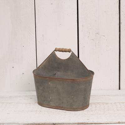 Oval Metal Carrier with Four Compartments detail page
