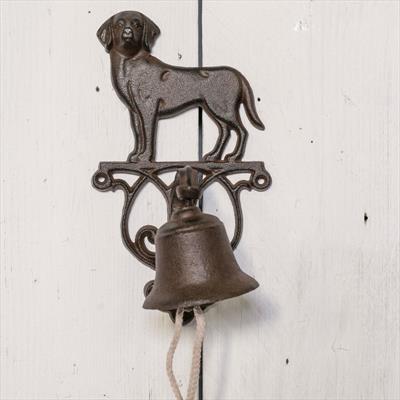Cast Iron Doorbell with Dog