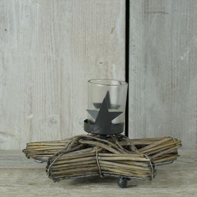 Star Willow Candle Holder detail page