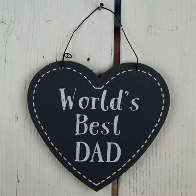 WORLD'S BEST DAD Sign detail page