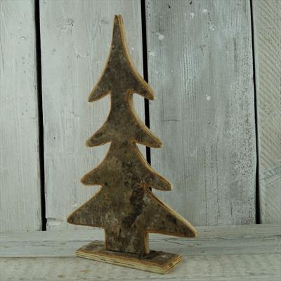 Natural and Rustic Birch Bark Christmas Tree detail page