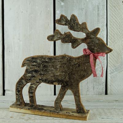 Wood Bark Reindeer detail page