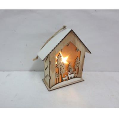 Light Up Christmas Scene House detail page