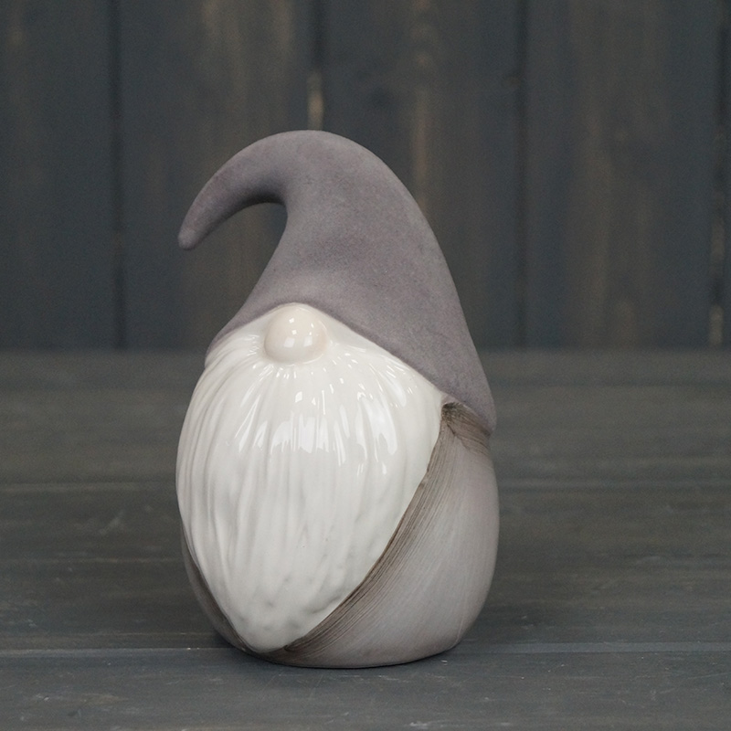 Ceramic Gonk with Flocked Hat