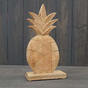 Carved Wooden Pineapple