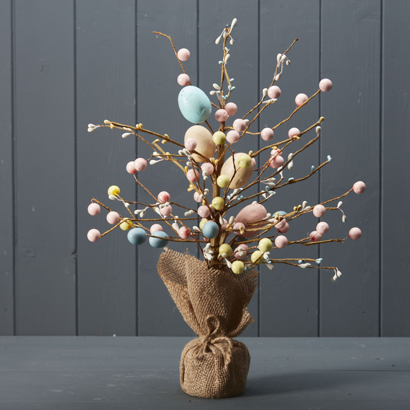Multicolour Easter Egg Tree
