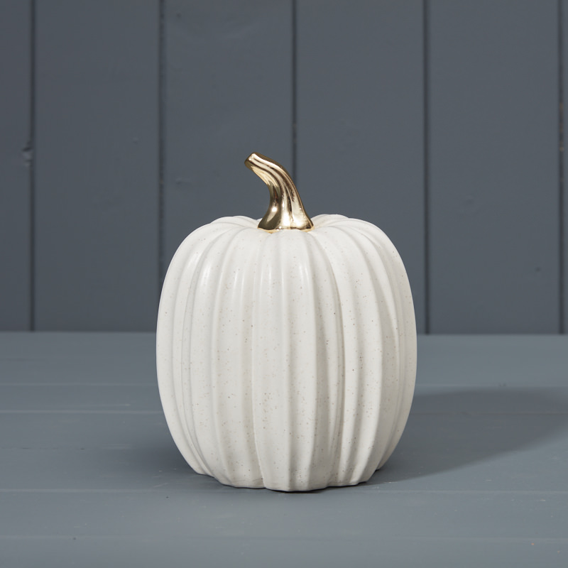 13cm Ceramic Pumpkin