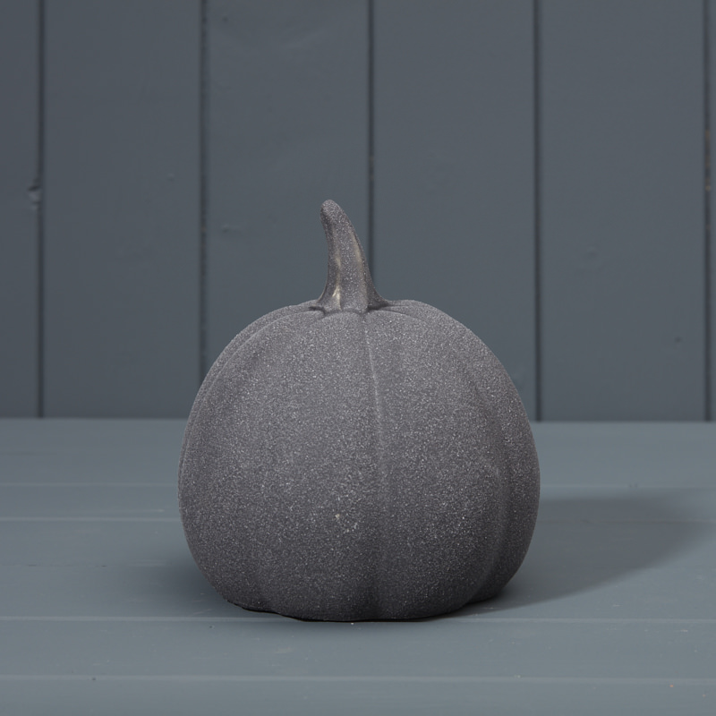 15.5cm black pumpkin