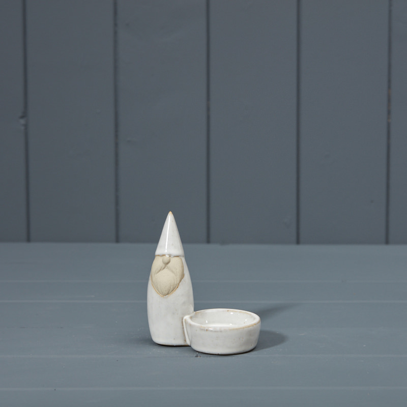 Ceramic Gonk Tealight Holder (10cm) detail page
