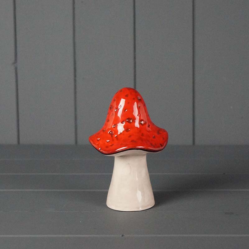 13.5cm Ceramic Mushroom