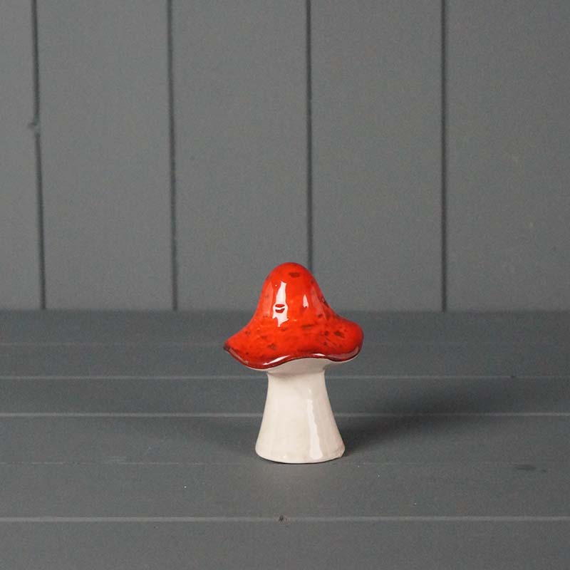 9.5cm Ceramic Mushroom