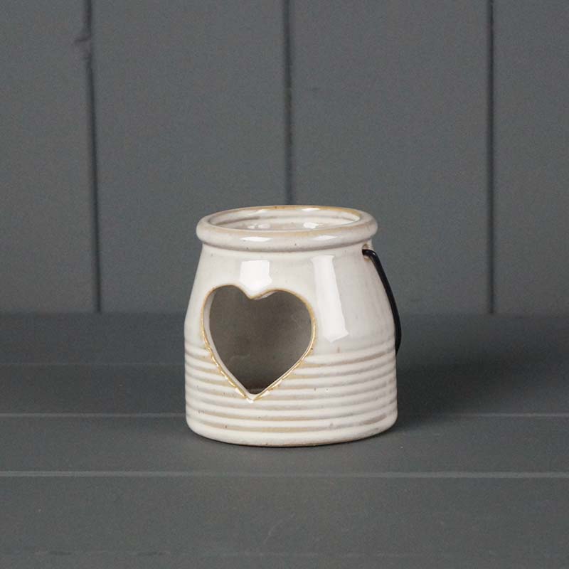 Heart Ceramic Tealight Holder