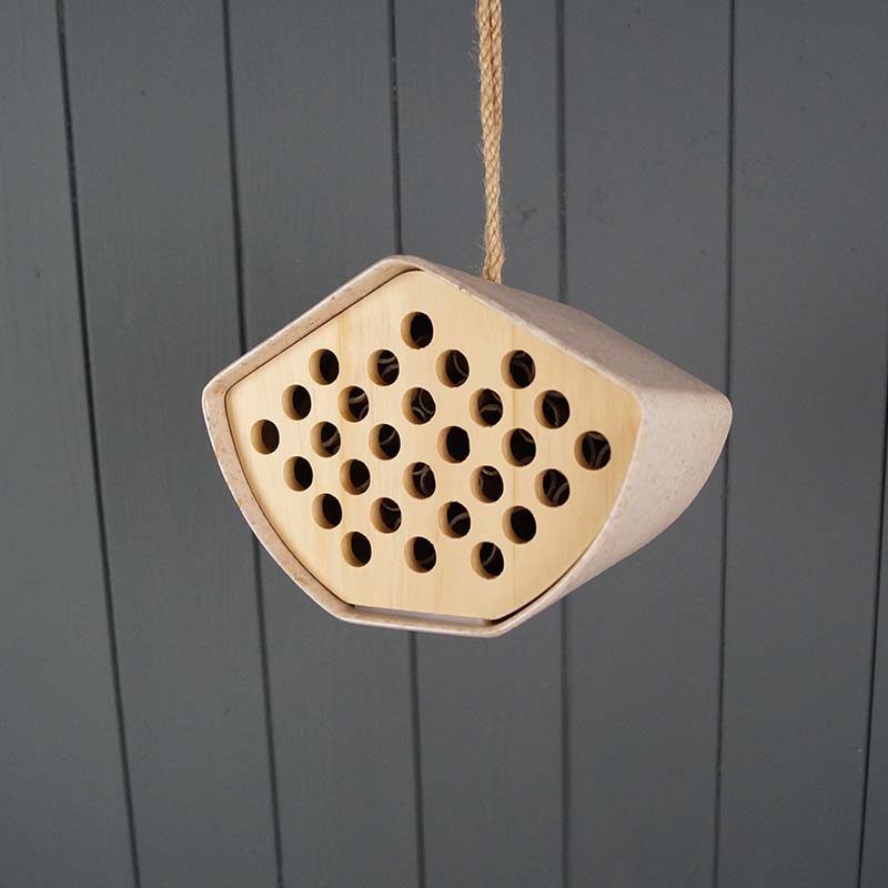 Earthy Sustainable Bee House (16cm) detail page