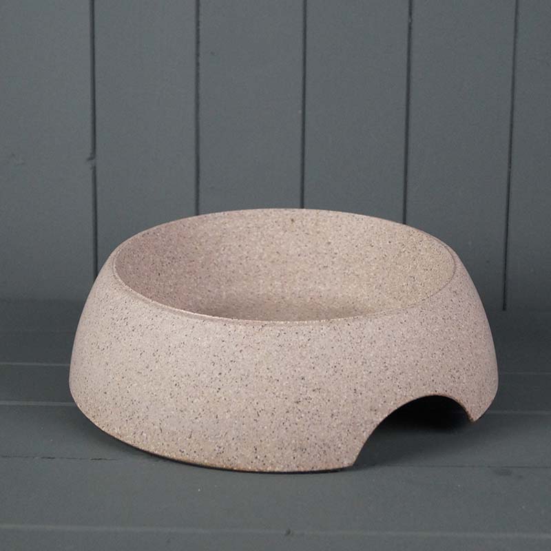 Earthy Pet Bowl Made with Nuts (28cm) detail page