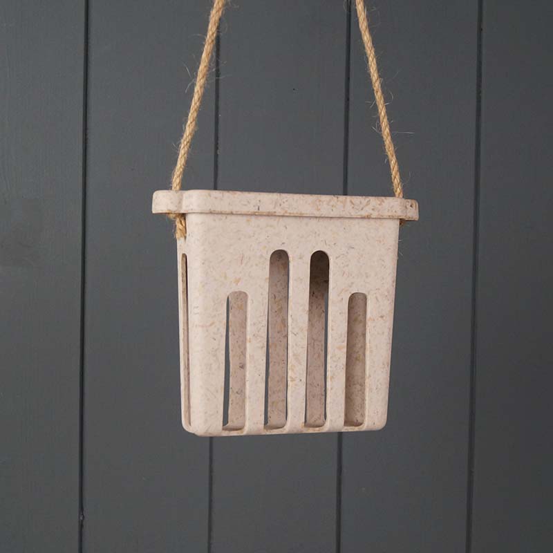 Suet Cake Feeder made from Wheat Chaff