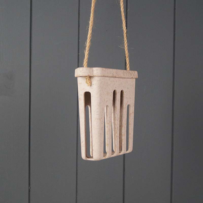 Suet Cake Feeder made from Wheat Chaff