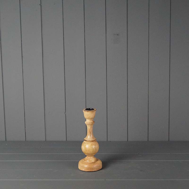 Wooden Candle Holder (20cm) detail page