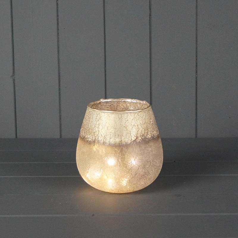Glass Candle Holder Vase