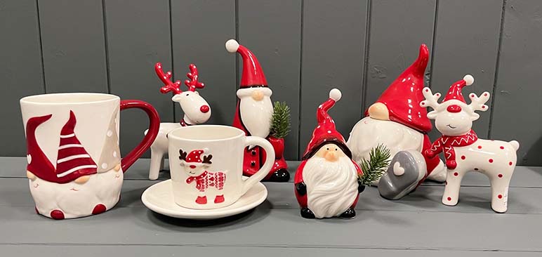 Ceramic Christmas Ornaments 