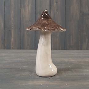 Large Ceramic Cap Mushroom