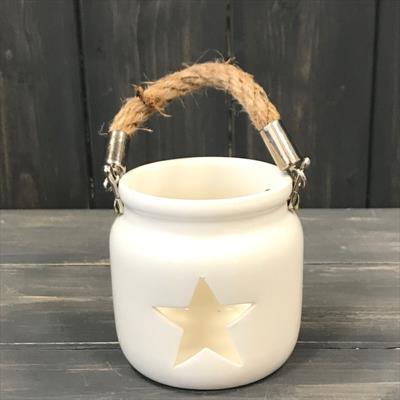 Tealight with Star Cut Out detail page