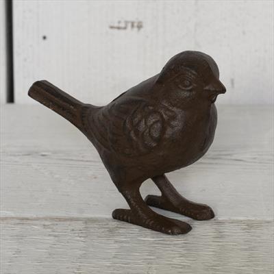 Small Cast Iron Decorative Bird detail page