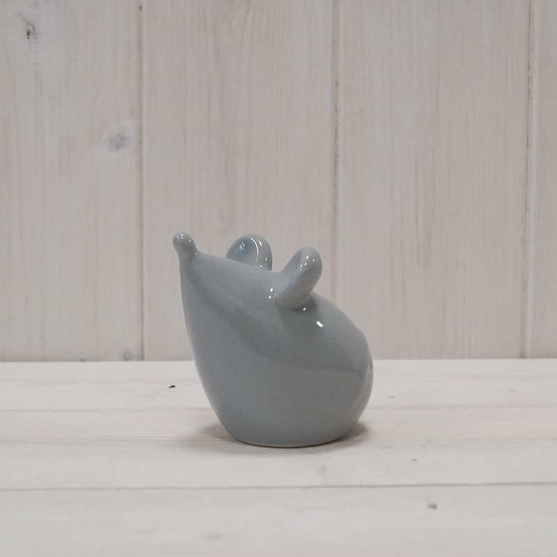 Hanging Grey Ceramic Mouse