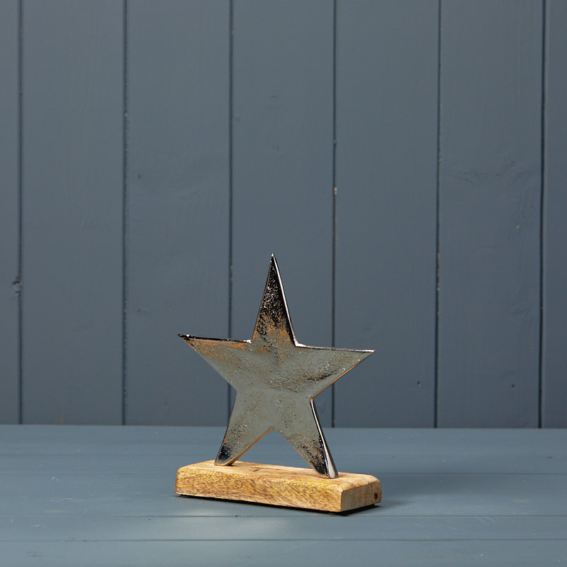 Silver Star on Base (17cm) detail page