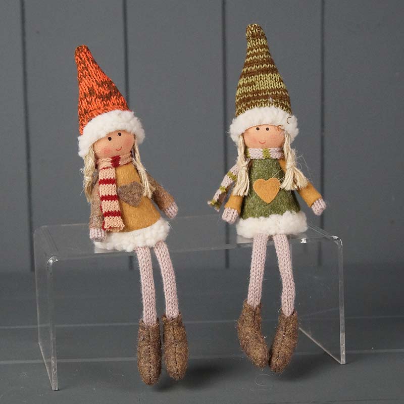 Fabric Autumnal Dolls