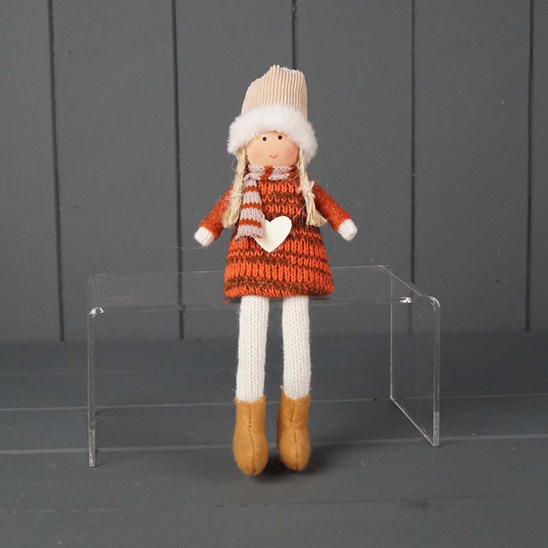 Autumn Fabric Doll (18cm) detail page