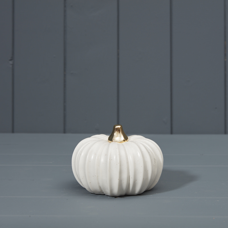 11.5cm Ceramic Pumpkin