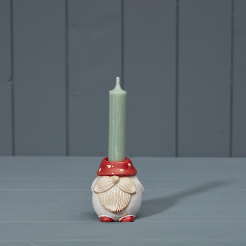 Ceramic Gonk Candle Holder