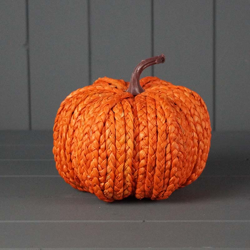 17cm Wicker Pumpkin