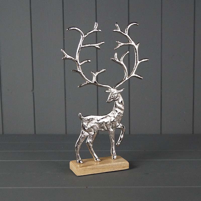 31cm Metal Reindeer