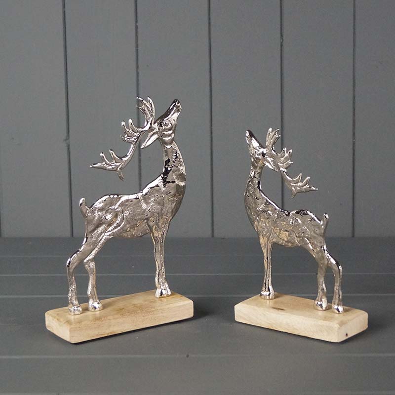 Metal Reindeer Ornaments